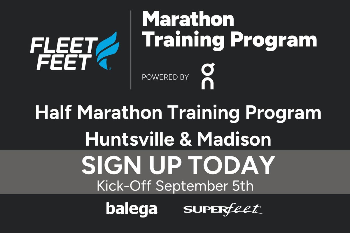 Fleet Feet Marathon & Half Marathon Training Powered by ON