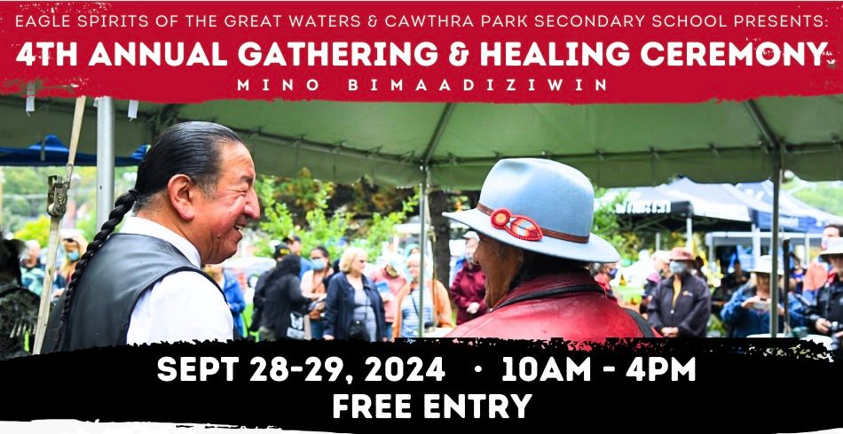 4th Annual Gathering and Healing Ceremony! \ud83e\udde1\ud83e\udd85