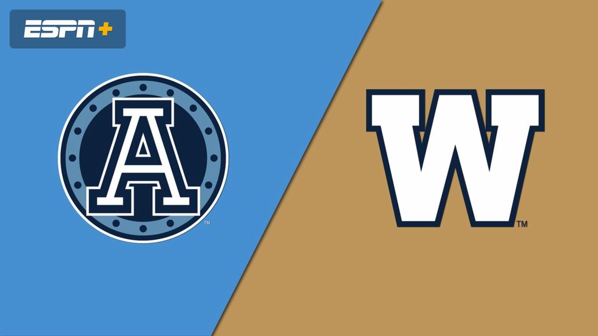 Toronto Argonauts at Winnipeg Blue Bombers