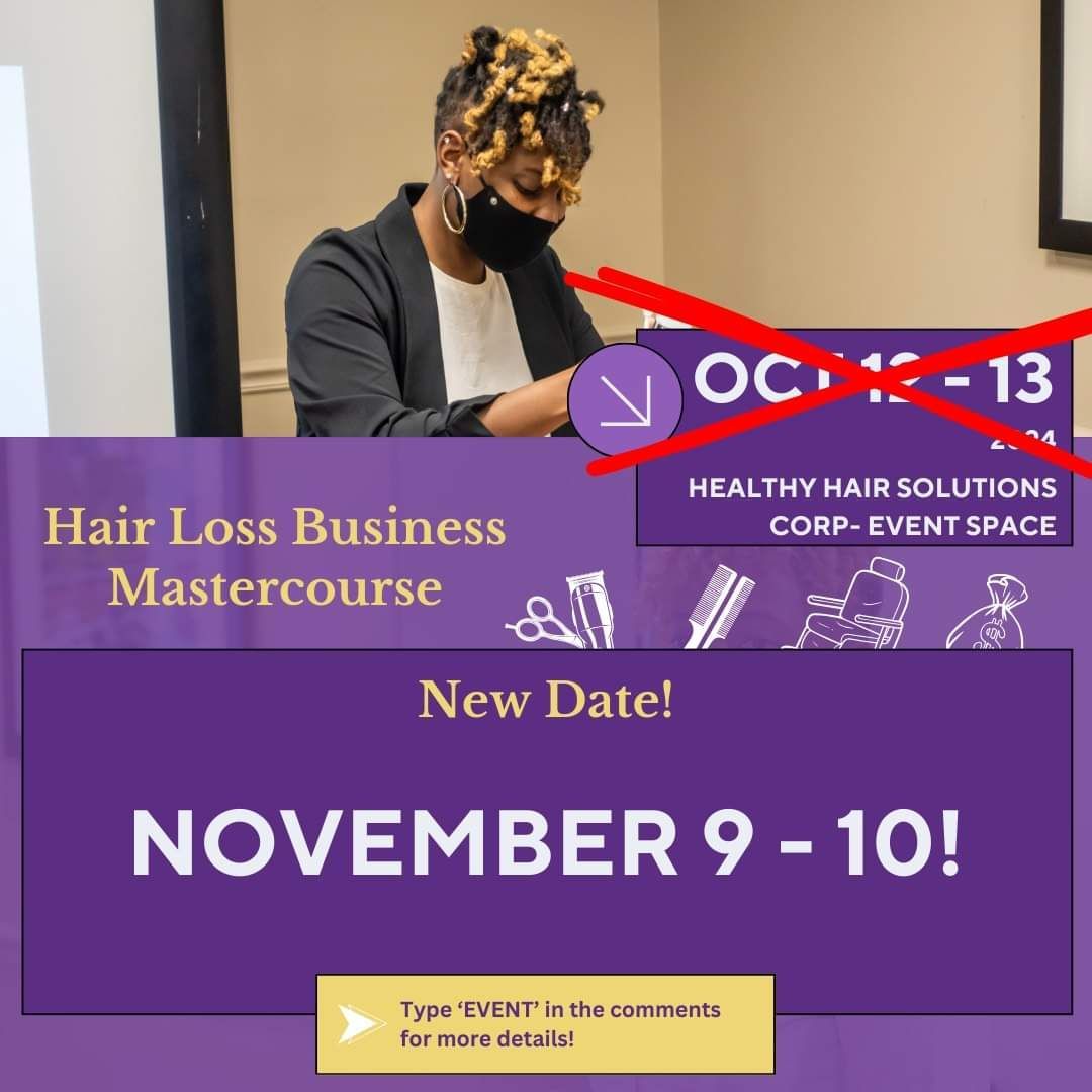 Hair Loss Business Mastermind Event