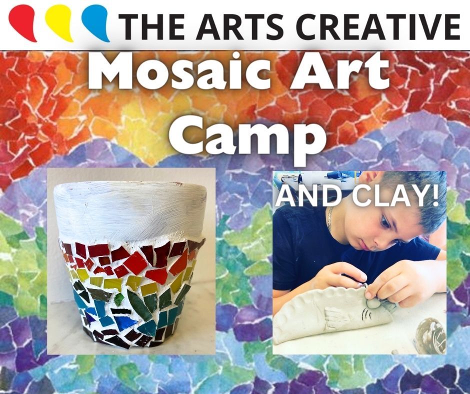 FULL DAYS! August 12th-15th : Mosaic Art Summer Camp