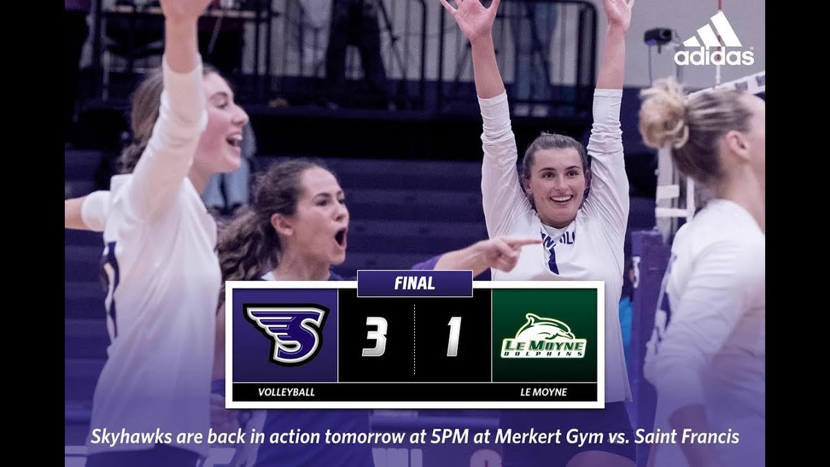 Stonehill Skyhawks vs. Le Moyne Dolphins