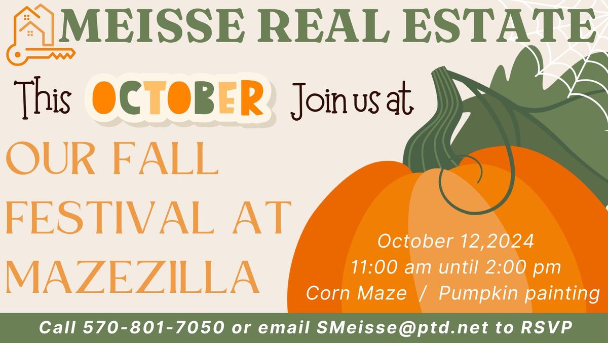 FALL FESTIVAL AT MAZEZILLA 