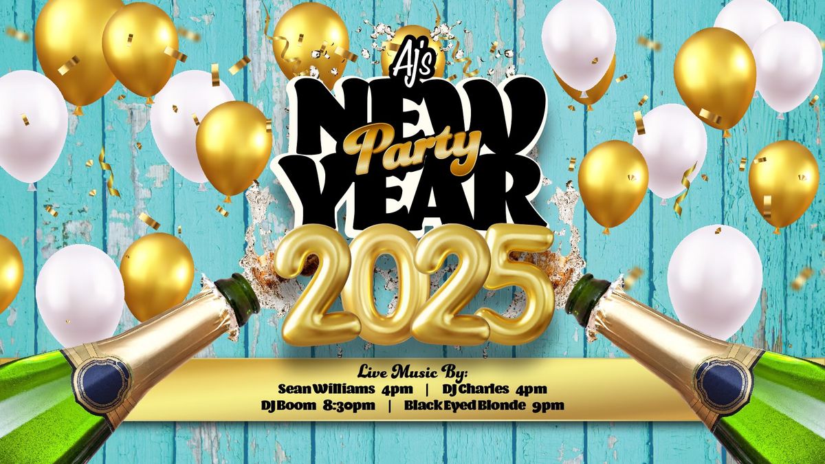 New Year's Eve Celebration at AJ's on the Destin Harbor! \ud83c\udf89