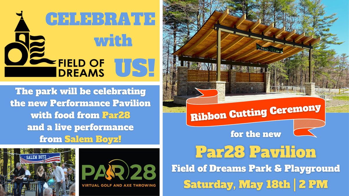 Ribbon Cutting for the New Par28 Pavilion 
