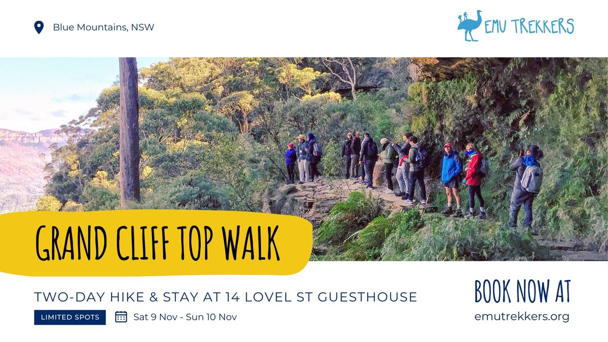 Two-Day Grand Cliff Top Walk in the Blue Mountains