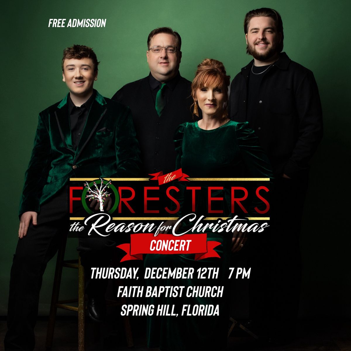 The Foresters- The Reason For Christmas Concert - Spring Hill, FL