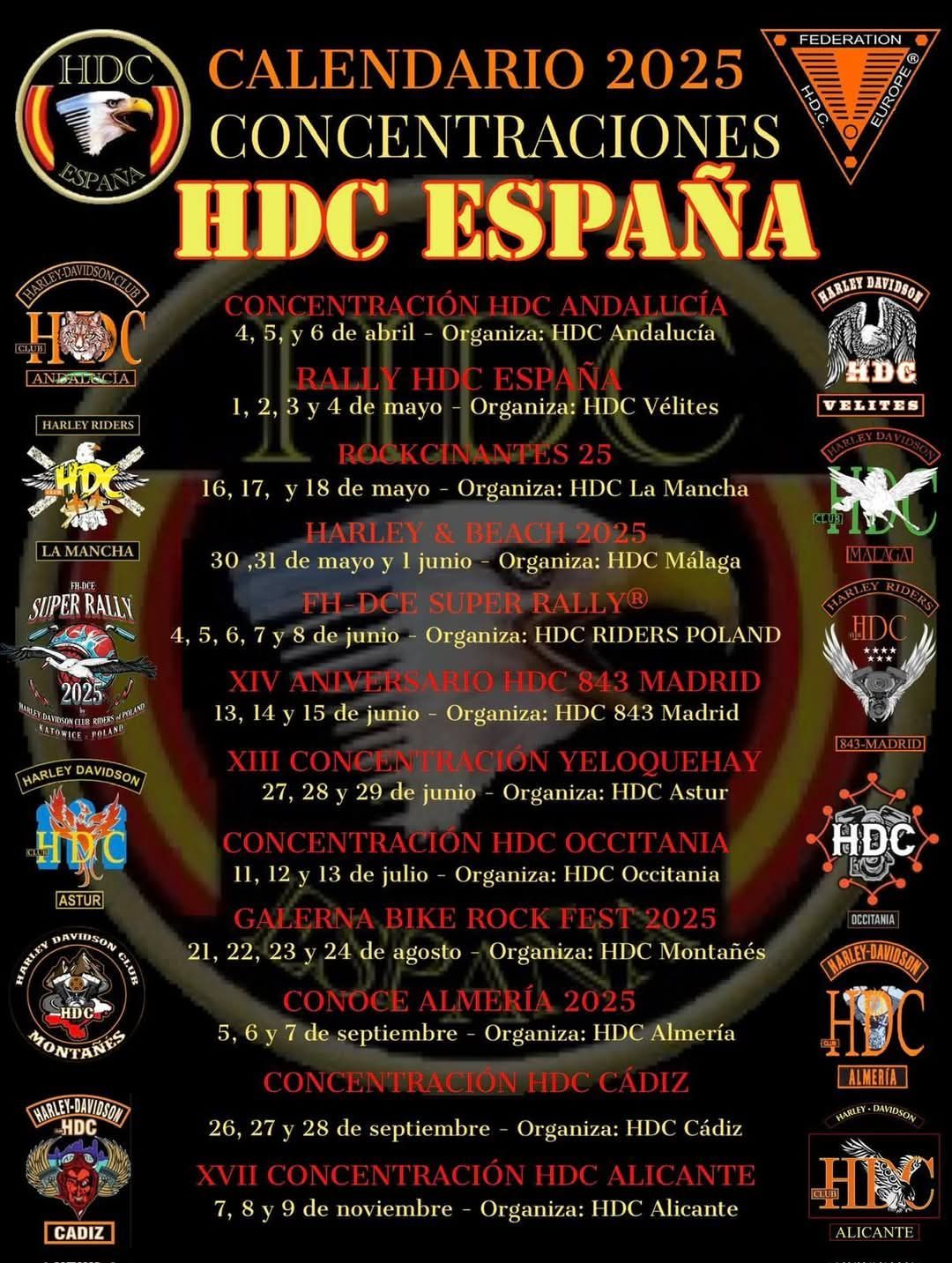 HDC Espana CADIZ-TOUR