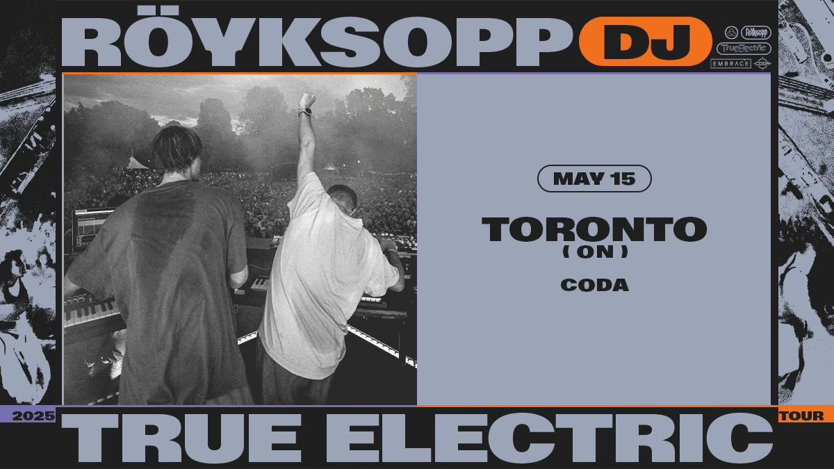 R\u00d6YKSOPP x CODA | May 15th