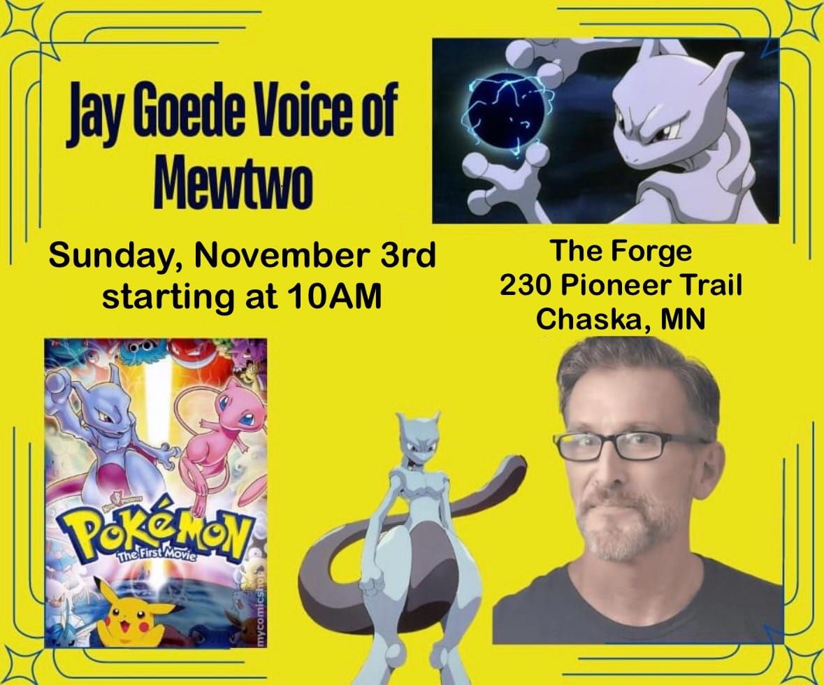 Meet Jay Goede, the voice of Mewtwo!