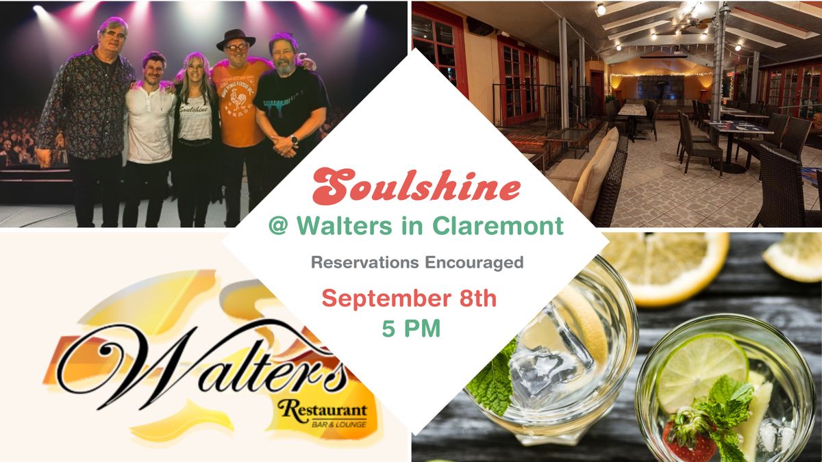 Soulshine @ Walter's Restaurant, Bar and Lounge