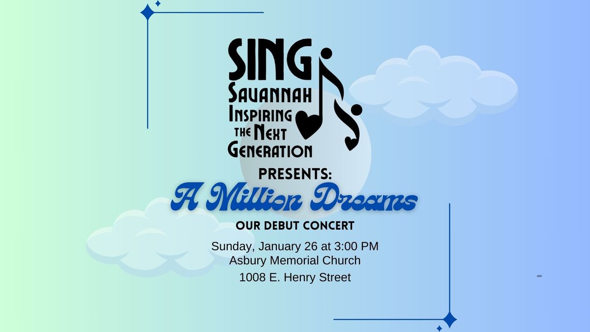 SING's First Concert!