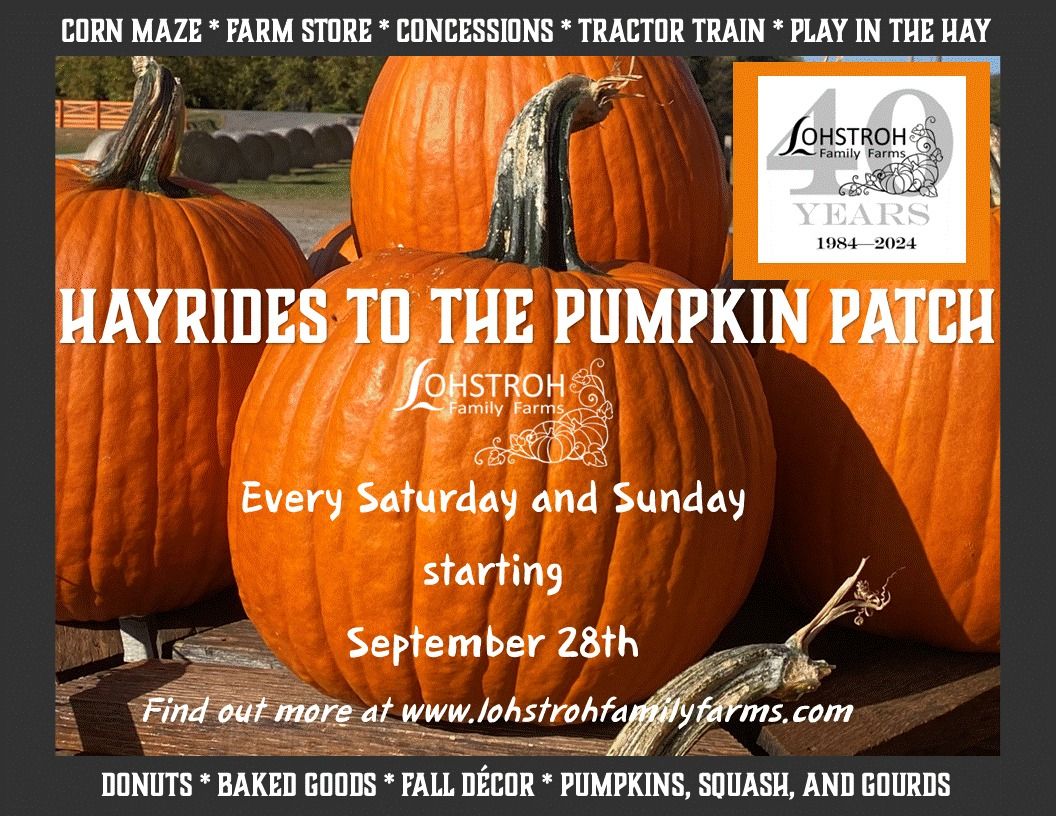 Hayrides to the Pumpkin Patch