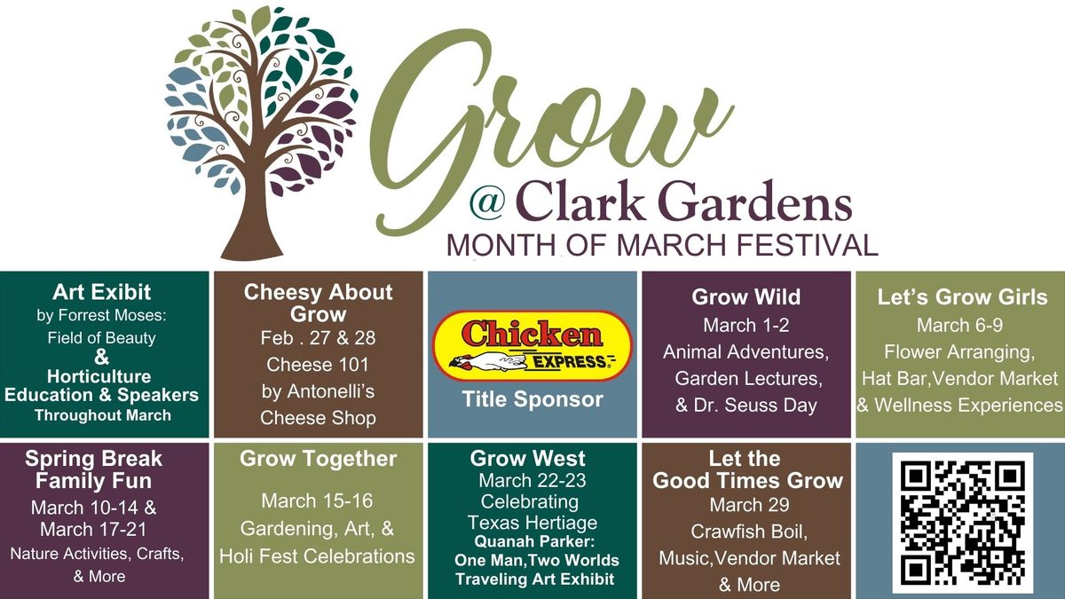 Grow Wild Saturday at Clark Gardens!