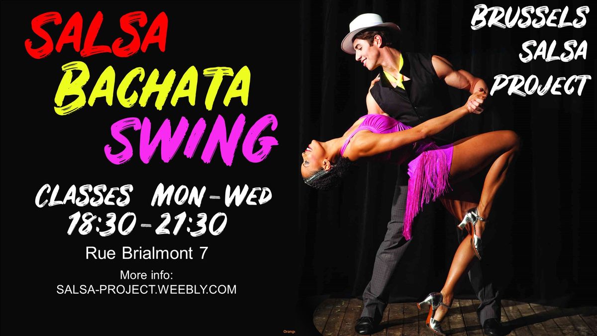 Salsa, Bachata & Swing Classes\/Cours