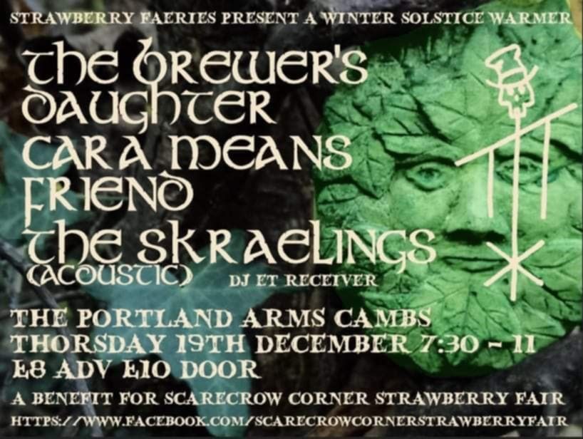 Winter Solstice Warmer with The Brewers Daughter, Cara Means Friend and The Skraelings (Acoustic)