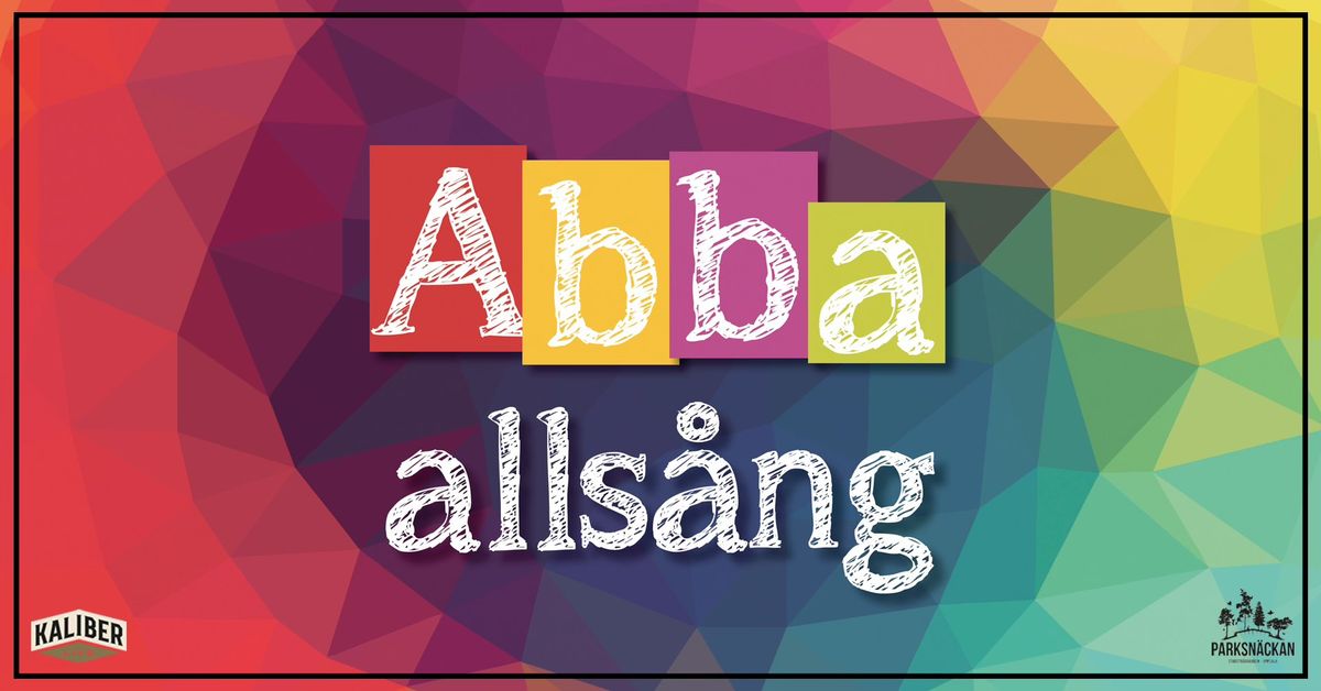 Abba Alls\u00e5ng | Parksn\u00e4ckan Uppsala (G\u00e4startist: Birgitta Wollg\u00e5rd)