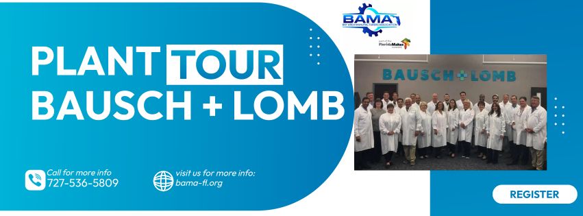 General Meeting and Plant Tour at Bausch + Lomb Pharmaceuticals 