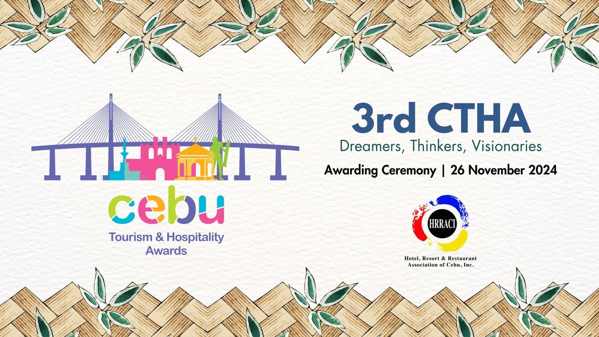 3rd Cebu Tourism and Hospitality Awards