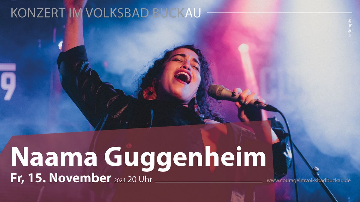 \ud83c\udfa4 Konzert: Naama Guggenheim und Band begeistern \ud83c\udfb6