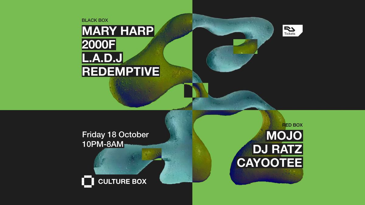 MARY HARP \/ 2000F \/ L.A.D.J \/ REDEMPTIVE \/ MOJO \/ DJ RATZ \/ CAYOOTEE