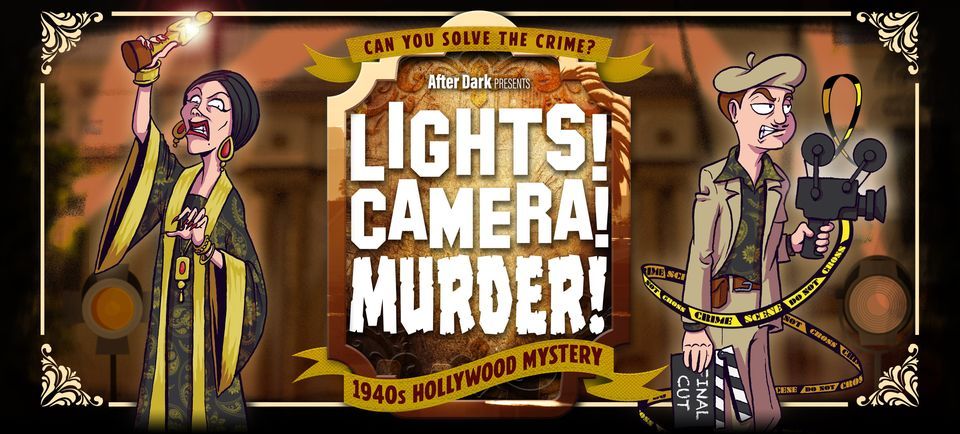 Lights, Camera, Murder! | Interactive Investigation Murder Mystery