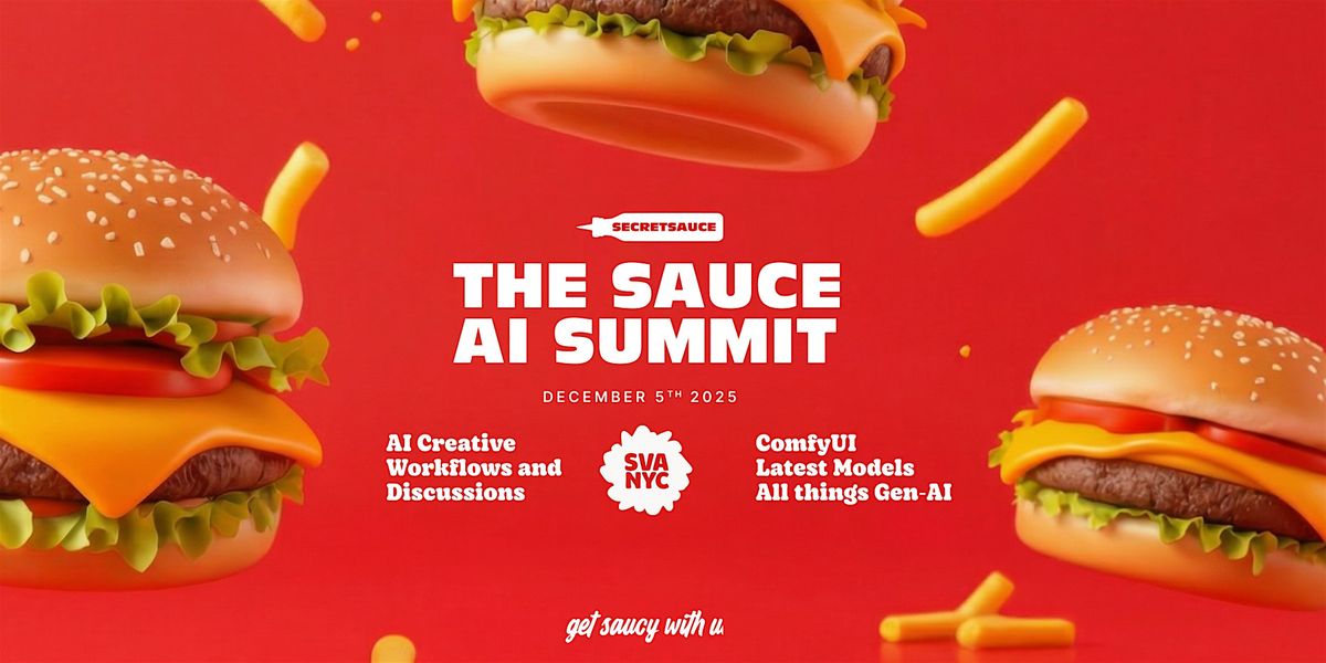 AI Creative \/ ComfyUI Event in NYC with Secret Sauce