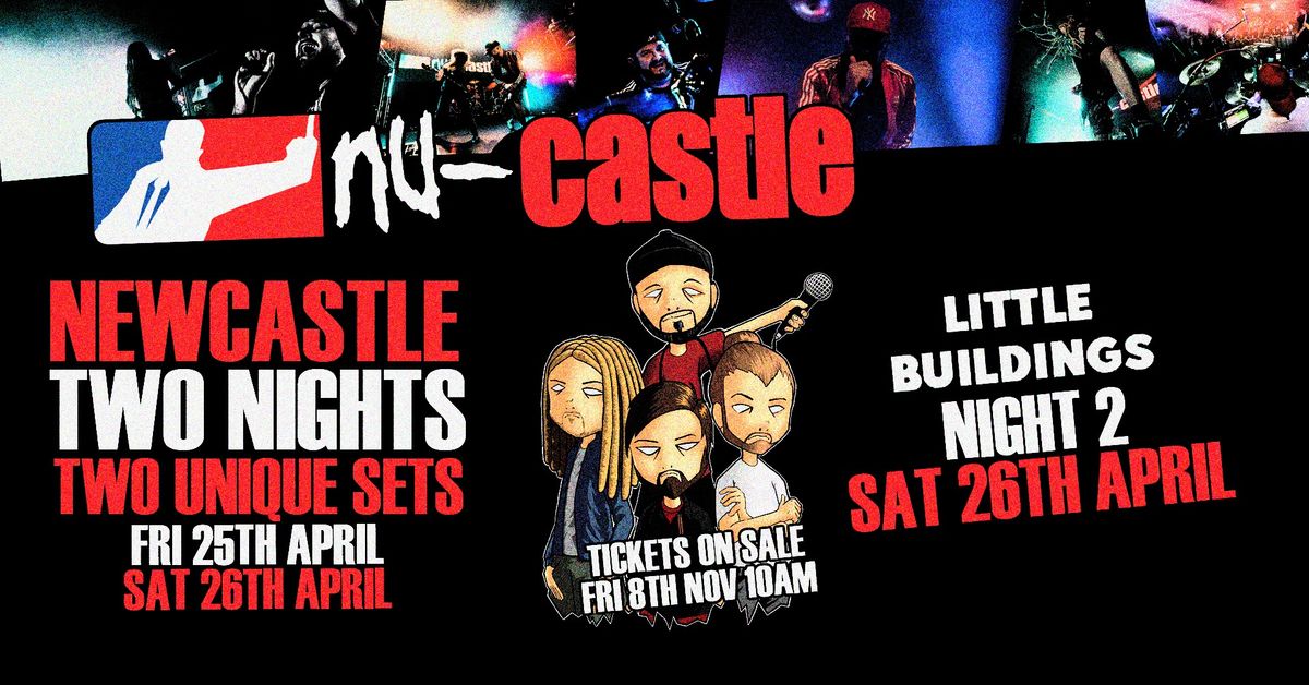 NU-CASTLE (NU METAL TRIBUTE) - Little Buildings Night 2 (Newcastle)