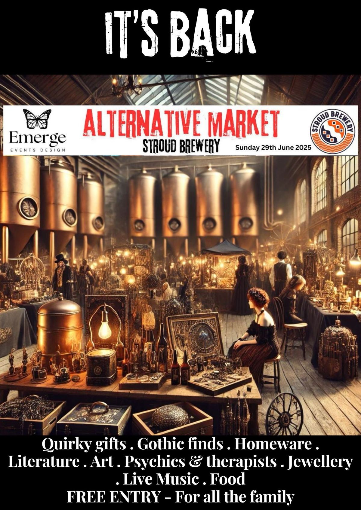 Alternative Market at Stroud Brewery