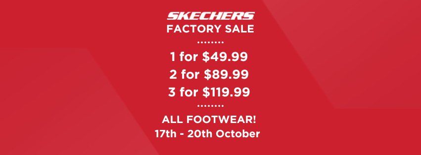 Skechers Brisbane Factory Sale! 