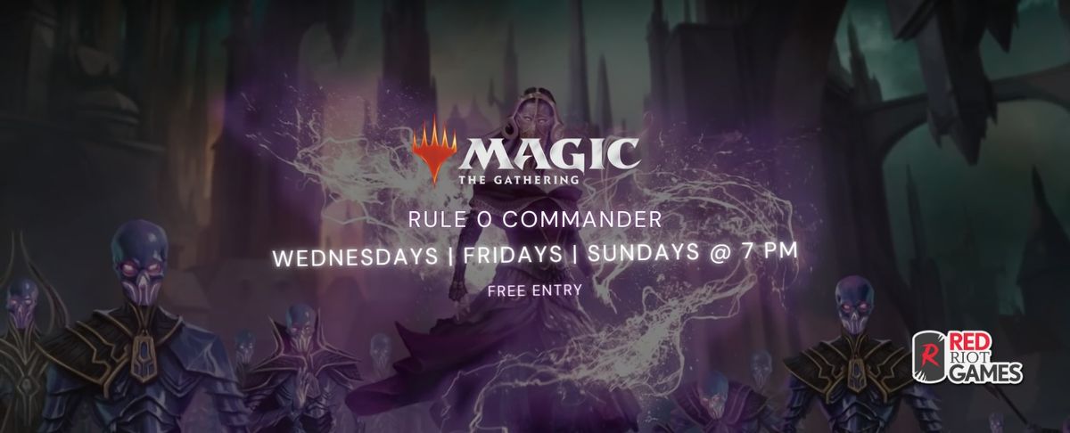 Rule 0 Commander Nights