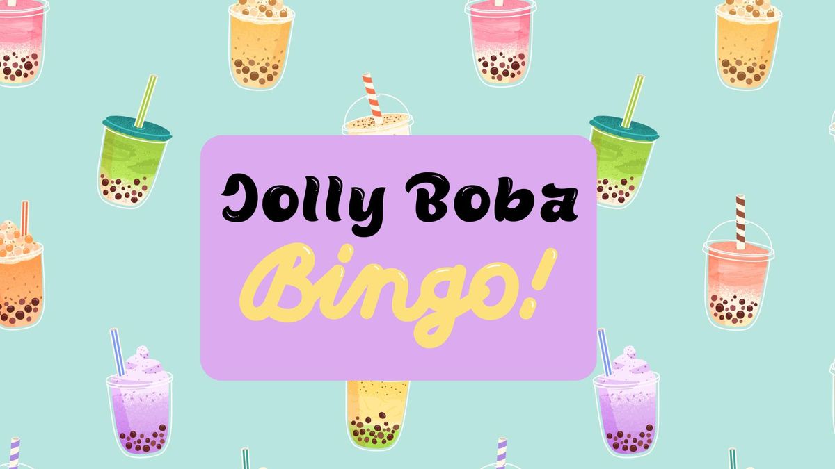 Jolly Boba Bingo!