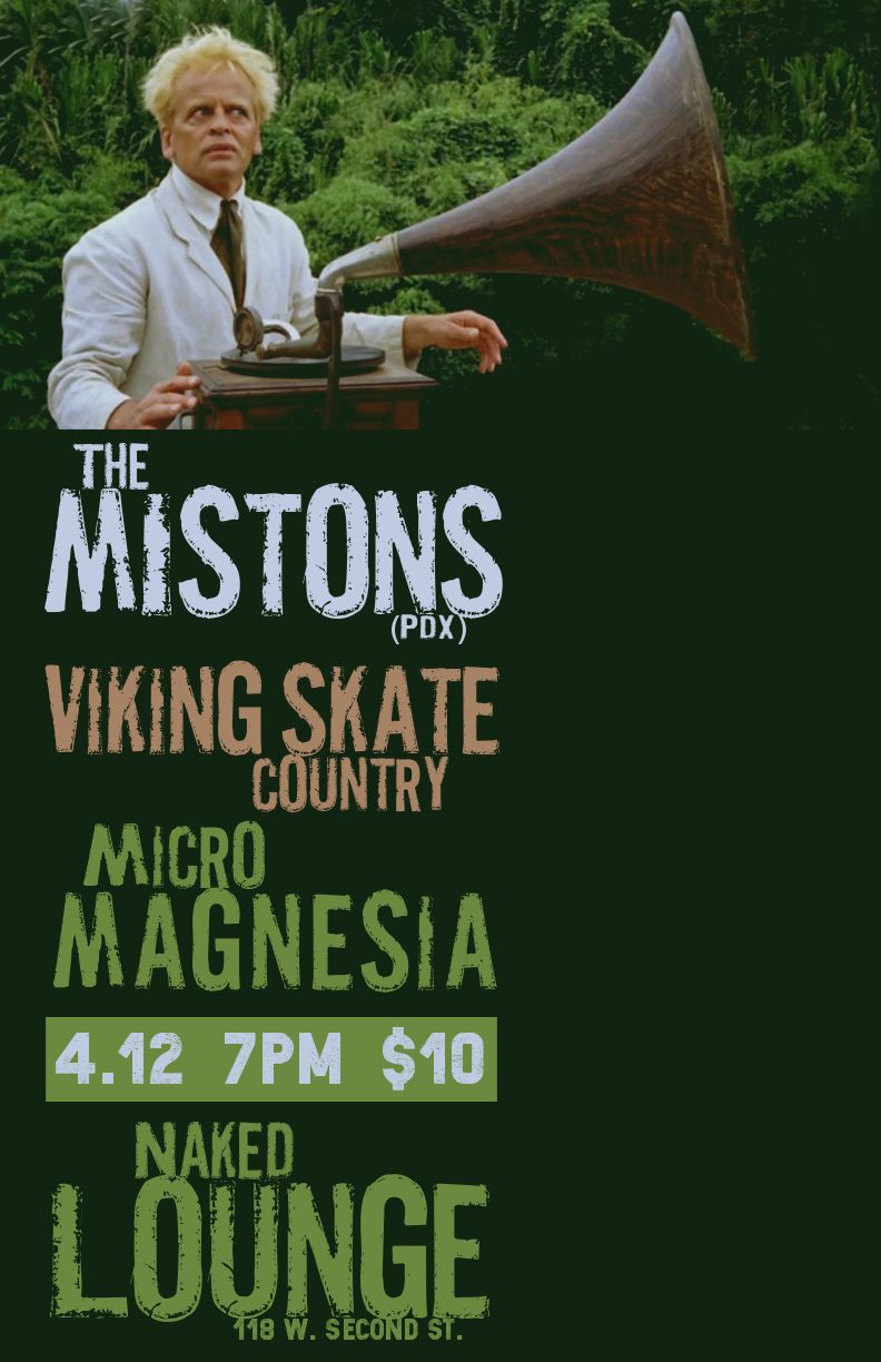 The Mistons \/ Viking Skate Country \/ Micro Magnesia