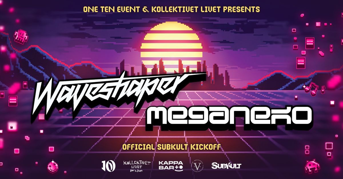 Waveshaper \/\/ meganeko | Live p\u00e5 Kollektivet Livet Bar & Scen, Stockholm