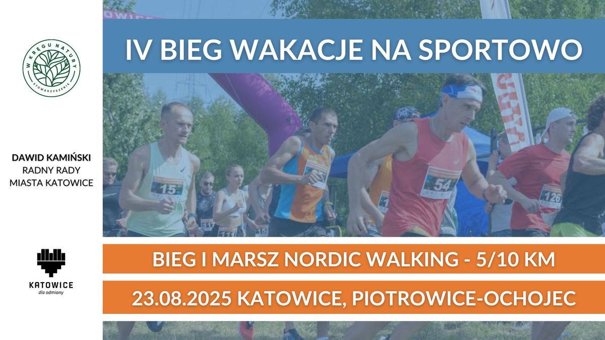 IV BIEG\ud83c\udfc3\u200d\u2642\ufe0f\ud83c\udfc3\u200d\u2640\ufe0f WAKACJE NA SPORTOWO 