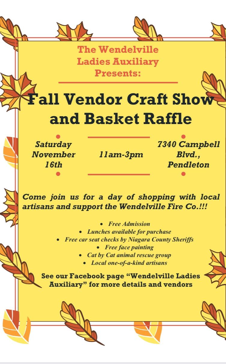 Vendor\/Craft Show & Basket Raffle 