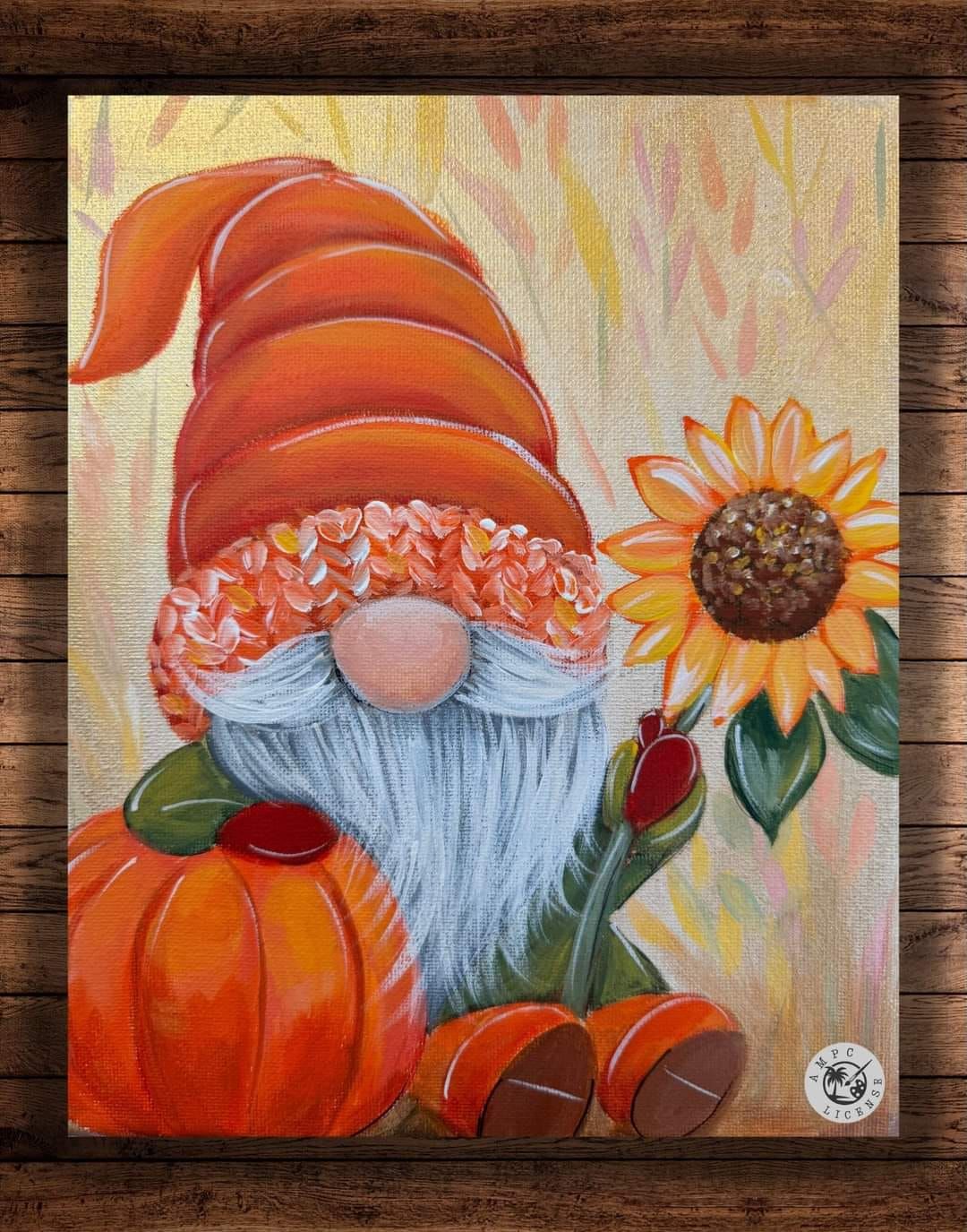 Sip n paint " Fall Gnome" with Lori-must register by October 1