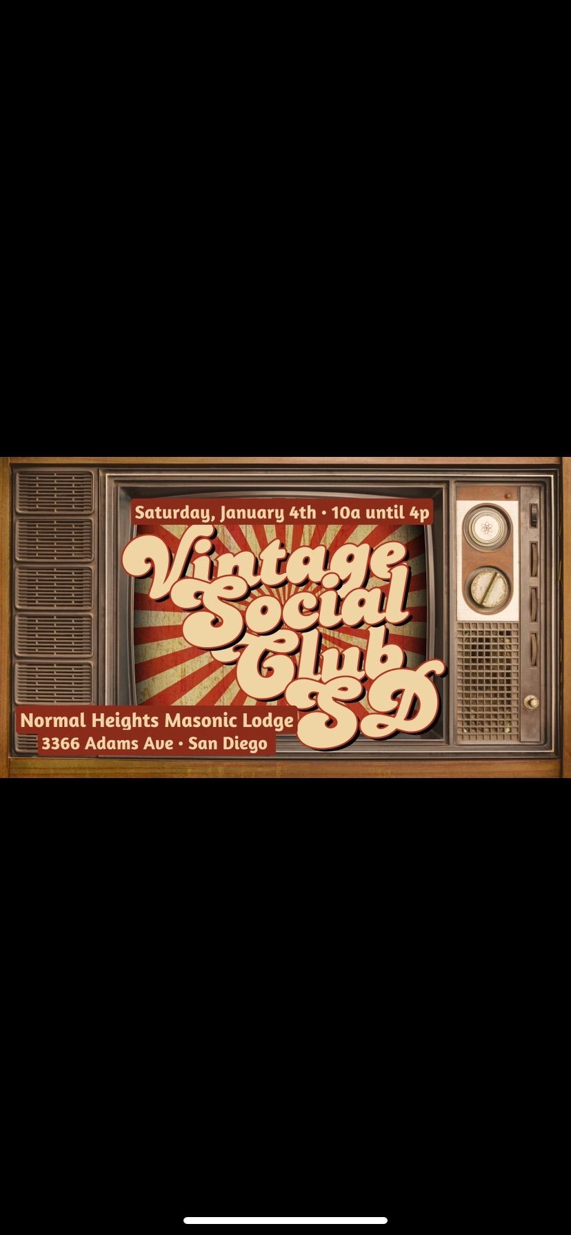 Vintage Social Club SD - First Saturday Vintage Pop Up 