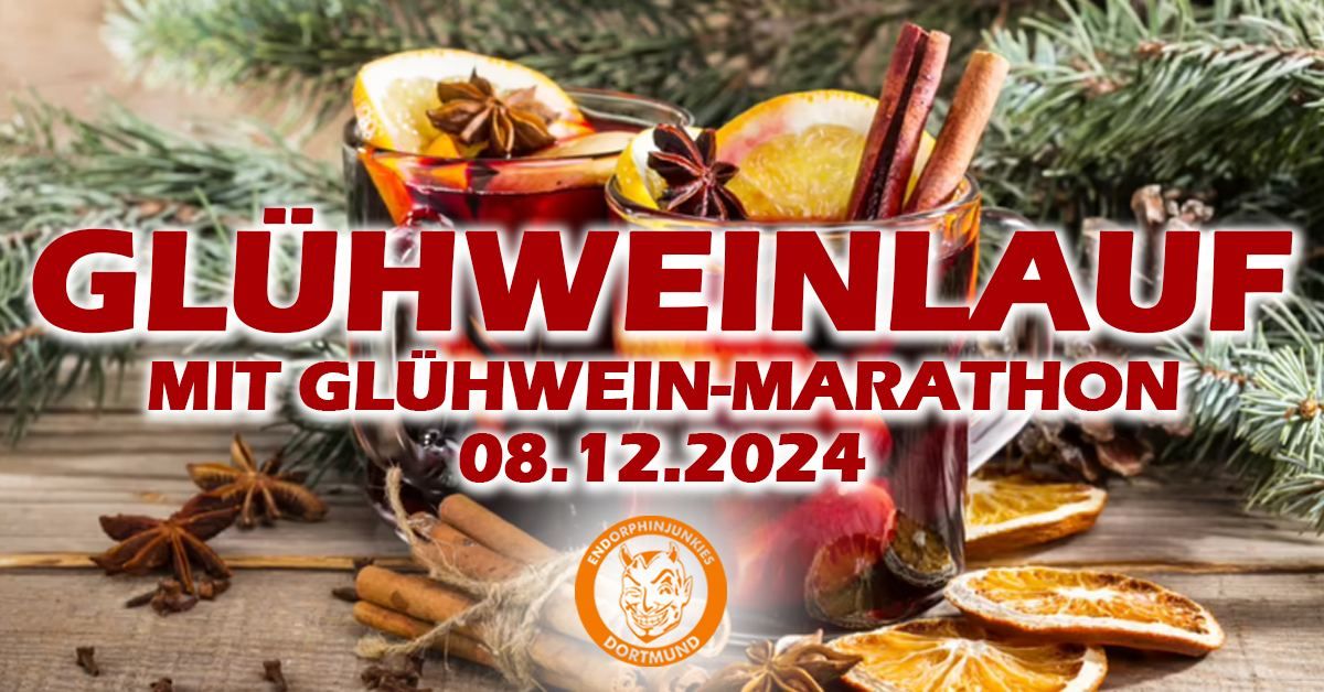 Gl\u00fchwein-Lauf mit Gl\u00fchwein-Marathon