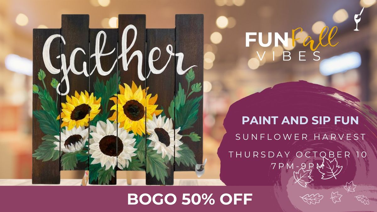 BOGO 50% Off! Sunflower Harvest