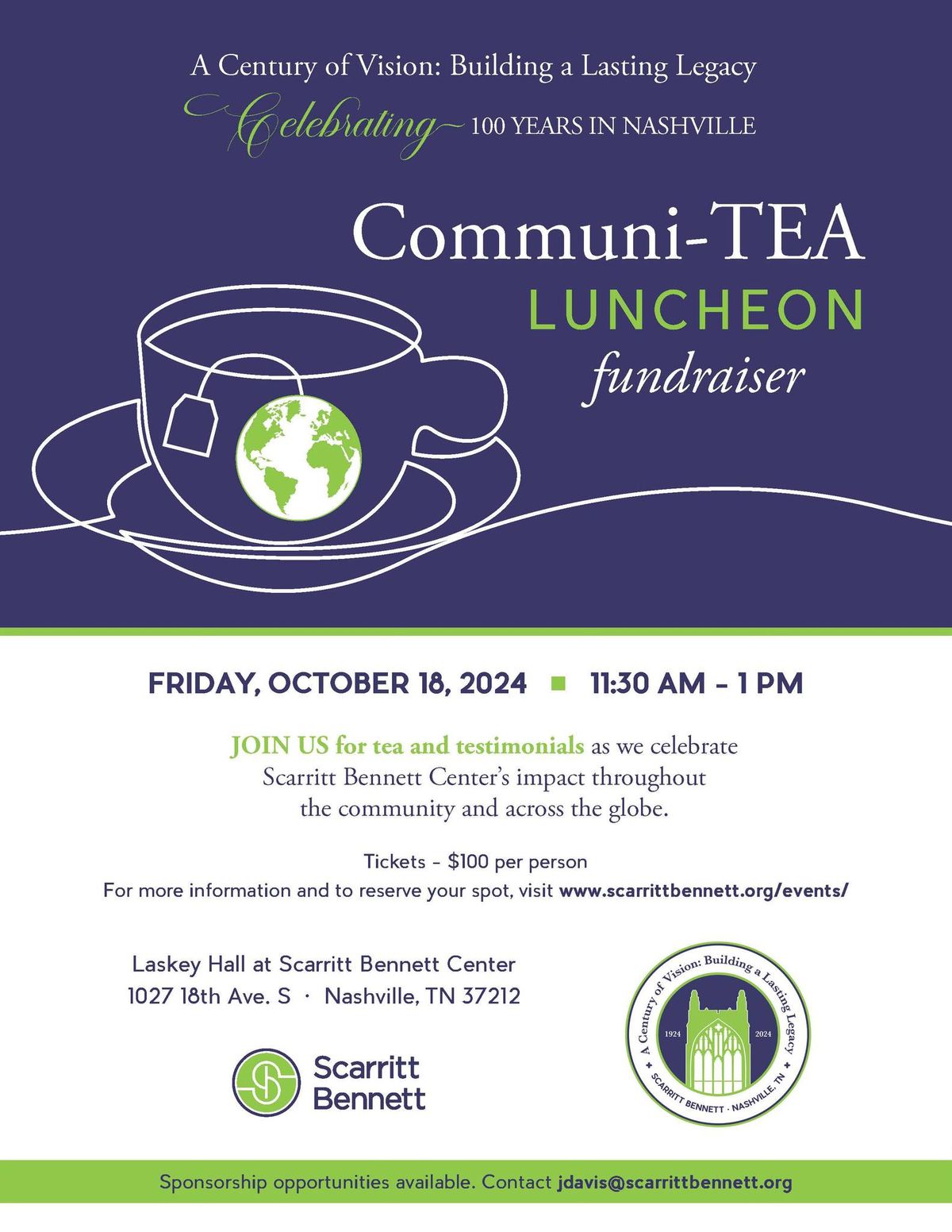 Community-TEA Luncheon Fundraiser 