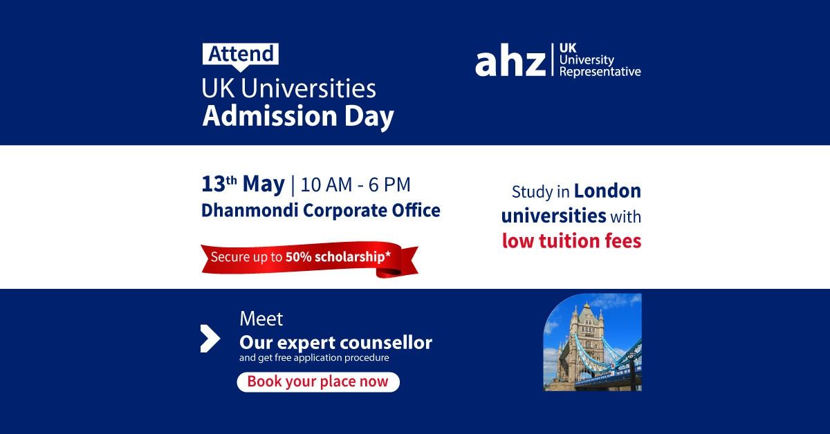 UK University Admission Day | AHZ Dhanmondi Corporate Office