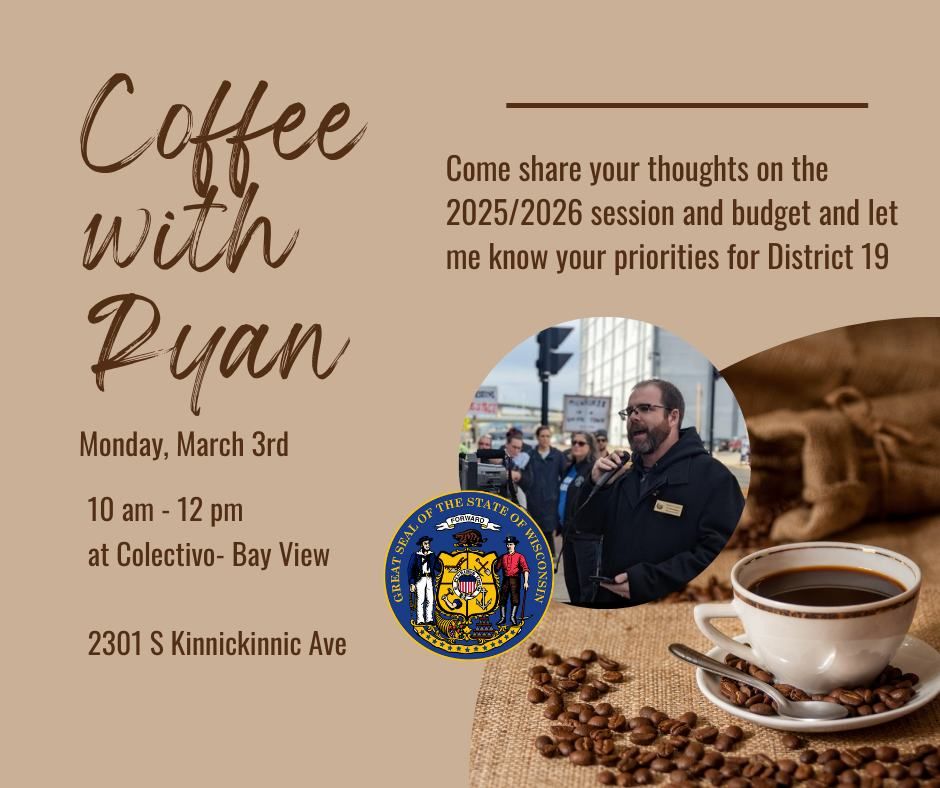 Coffee Office Hours with Ryan - State Budget Edition