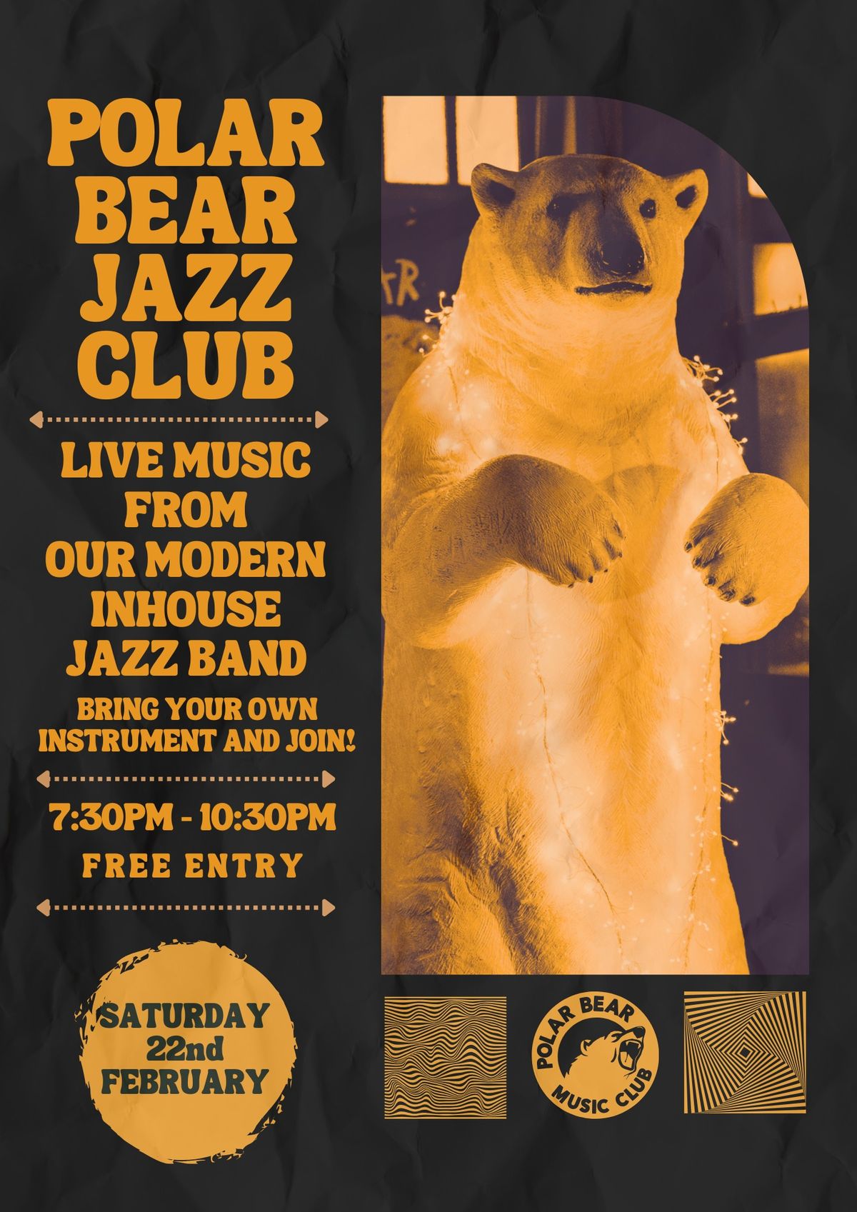 Polar Bear Jazz Club \/\/ February 2025 \/\/ Hull