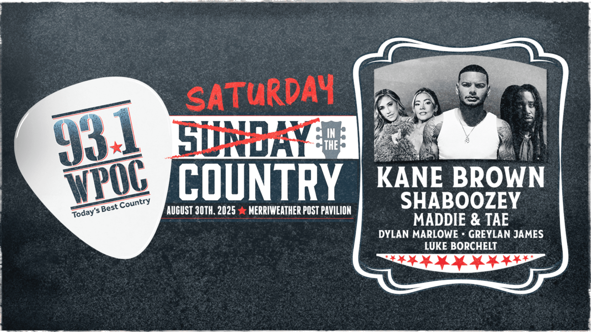 WPOC Saturday in the Country at Merriweather Post Pavilion