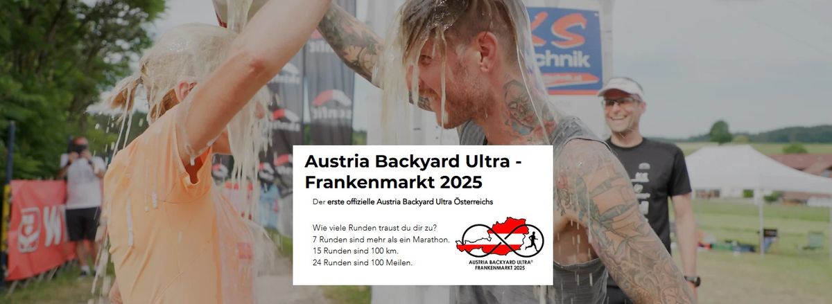 Austria Backyard Ultra - Frankenmarkt