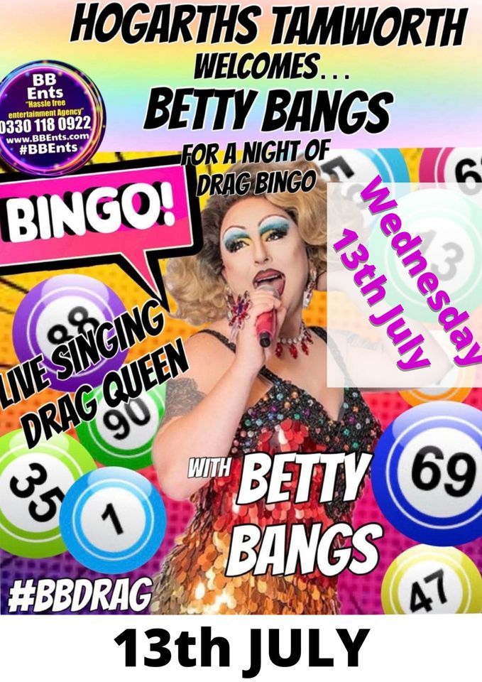 Betty Bangs Drag Bingo