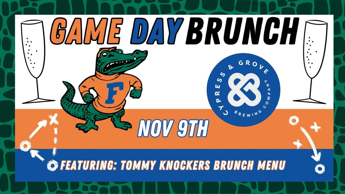 GAME DAY BRUNCH at C&G