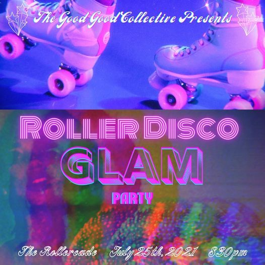 Roller Disco Glam Party The Rollercade Converse 25 July 2021