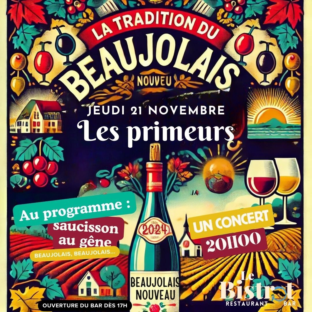 Soir\u00e9e beaujolais nouveau